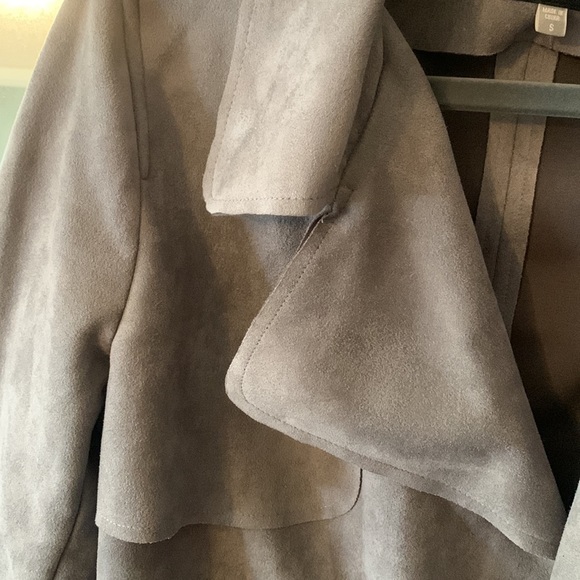 NWOT Kut from Kloth gray motto jacket. Size small. Suede feel. Sale🤩🤩🥳🥳 - Picture 9 of 9